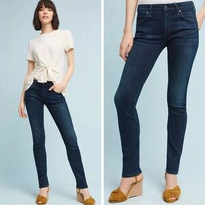 Citizens of Humanity Arielle Mid Rise Slim Jean in Ozone Rinse